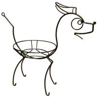 Подставка настольная для цветов на 1 горшок "Собака"