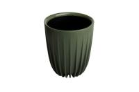 Кашпо Сигма 3,3л нефрит с вставкой 17*20,5см СИ17-32 /9шт/ЛГ