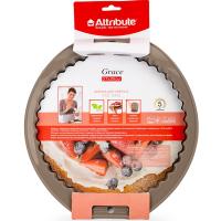 Форма для пирога GRACE круглая с волнистым краем 27см /ABS302 