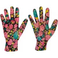 Перчатки садовые с покрытием серые 7 размер SG 1924 /12шт/