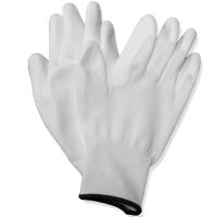 П228767 Перчатки п/э с ПУ покрытием белые PU471 /12шт/1200шт/ АПИ
