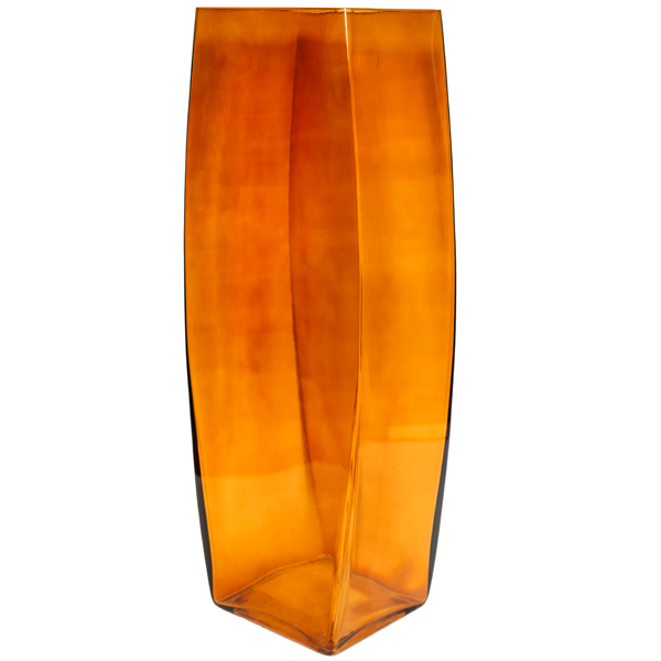 Ваза Бочка плоская h40см карамель 1000/400-11/072968