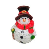 Снеговичок 8х7х11см (красный шарф) 626443/W031