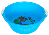 Таз 12л "Люкс" с ручками голубой