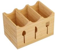 Органайзер кухонный 21,8*14*14см бамбук КТ-ОР-14 /6шт/Катунь