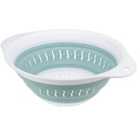 Дуршлаг круглый ФЛЕКС складной морская волна М1128 /20шт/М-пласт 