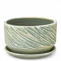 БЕЗЕ мята плошка d21см 4-21/747313