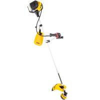 Триммер бензиновый DGT-430 43см3 неразъемная штанга, состоит из 2 частей  /Denzel