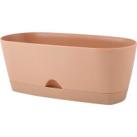 Кактусница 25см Амстердам 1,7л молочный шоколад с под. IG6203 /6шт/ПР