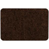 Коврик придверный 40*60см VORTEX "Slim" влаговп. ребристый подложка tpr коричневый 24384