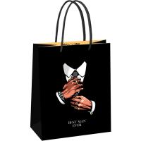 Пакет подарочный 18*23*10см "Brutal" мат. ламинация MESHU/MS_61567/Рельеф