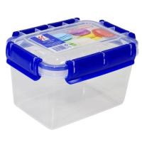 Контейнер для пищевых продуктов 1,1л квадрат. герметичный с защелками /06341 