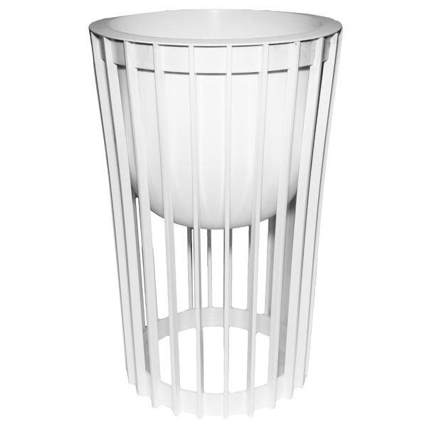 Подставка Standy 2*54см малый d 24см большой d 29,5см белый 5374-011