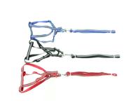 Комплект для кошек светоотражающий (поводок и шлейка)30758