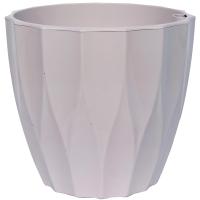 Кашпо Флюте 3л льняной с вставкой /12шт/ДТ 