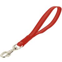 Водилка нейлон 20мм 30см с карабином красная/19000809-02с/Каскад