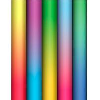 Упаковочная бумага 70*100см "Bright gradient" 80г/м2, глянц. MESHU /383299/Рельеф
