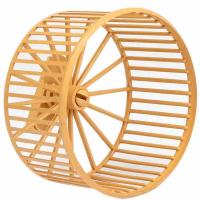 Игрушка д/грыз Колесо D90 Пластик с подставки бежевое/3092/Дарэлл