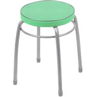 Табурет "Фабрик №1" круг. мягкое сиденье мятный до 150кг ТФ01/МТ/10шт