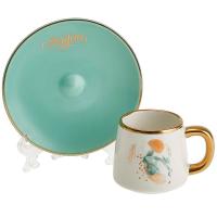 Набор кофейный Bonjour Tiffan 8 предметов (4 пары 90мл) фарфор МБ015B/4 /18шт/ Beatrix