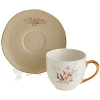 Набор чайный Bonjour 4 предмета (2 пары) фарфор в инд. упак.МБ010P/2 /8шт/ Beatrix