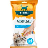 Лакомство К Крем-суп с кусочками лосося 10г х 4уп/026274 ЧЗ