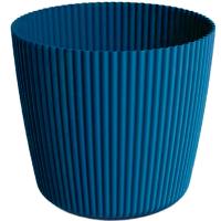 Кашпо Milly Round 13,5л 29,2*25,8см синий DMI300-309U 