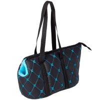 Сумка-переноска Карбон №2 черный/голубой/02625-8/2/Ксоди