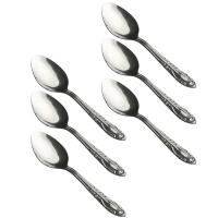 Ложка чайная (6шт) нерж. 0,7мм AST-001-ЛЧ-6 /160шт/ASTELL