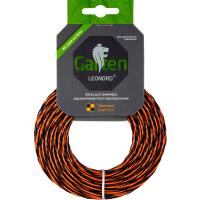 Леска д/триммера двухкомп. Шахматы d-15м профиль-скрученный квадрат d-3мм 990641 /120шт/ Leonord