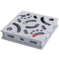 Игрушка к Головоломка фетр M 30х30х6,5см ИК-183 серый