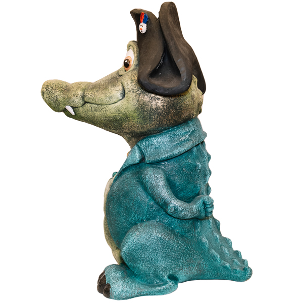 Крокодил Бонапарт 50см Ф332