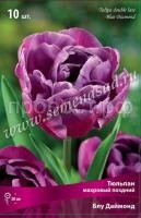 Тюльпан Махровый поздний Блу Даймонд (лилово-сиреневый, 10шт, 11-12) 540352 Тюльпан Махровый поздний Блу Даймонд (лилово-сиреневый, 10шт, 11-12) 540352