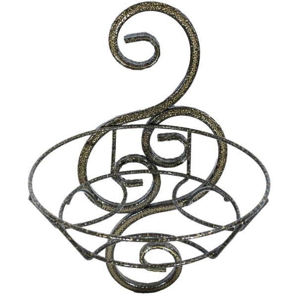 Подставка Настенная РЗДИ Муза 1 горшок бронза