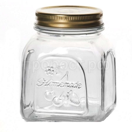 Банка стеклянная 500мл HomeMade с металл. крышкой 80384SLB