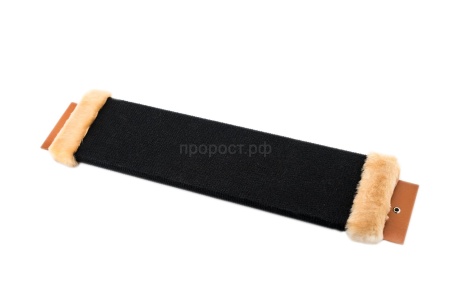 Когтеточка Мини ковролин с пропиткой черная 57*12*2см