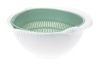 Дуршлаг 1,7л с миской фисташковый М1129