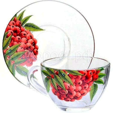 Чайная пара Живая природа. Рябинка/337-Д  