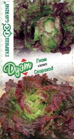 Салат Скороход 0,5 г+Гном 0,5 г