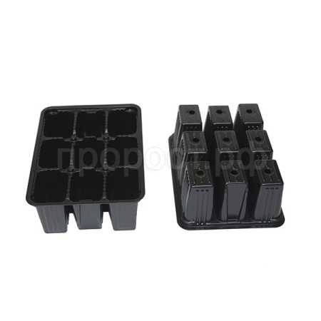 Кассета для рассады 9 ячеек