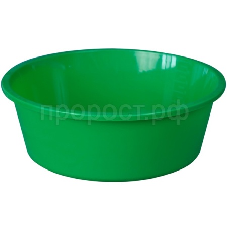 Таз 13л круглый мятный/03026/Арз