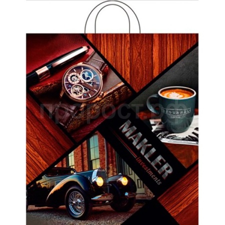 ПТЛ47683 Пакет 38*42 Маклер 1ШТ ПЭ с петлей /25/500шт/