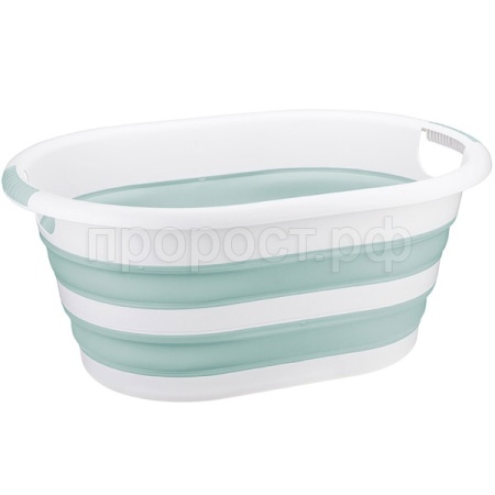Таз ФЛЕКС 25л складной морская волна М2504 /5шт/М-пласт 
