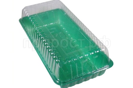 Парник на подоконник на 4 вставки (без кассет)