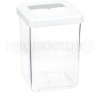 Емкость д/сыпуч. прод. 1л СТЕП белый М1292 /12шт/М-пласт 