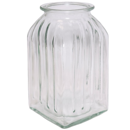 Ваза Ханна h18,5см прозрачный 073320