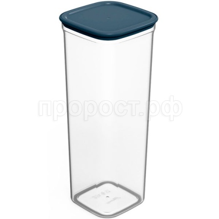 Контейнер д/сыпуч. прод. 2л Смарт чернильно-серый С415ЧСЕР /15шт/Мартика