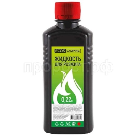 Жидкость для розжига Ecos 0,22л 