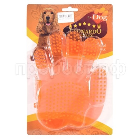 Перчатка д/собак резиновая д/шерсти RB009/Вестерн