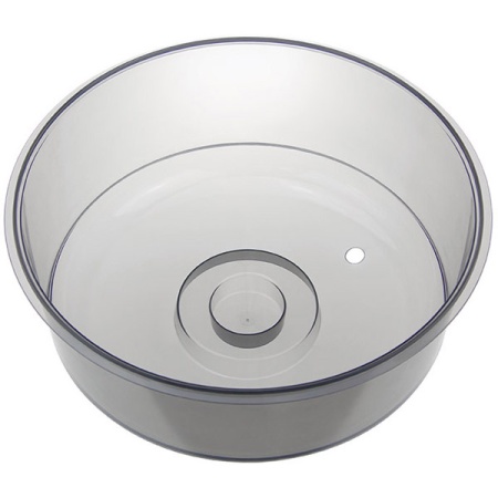 Крышка д/СВЧ D245 черный прозрачный М1415 /24шт/М-пласт